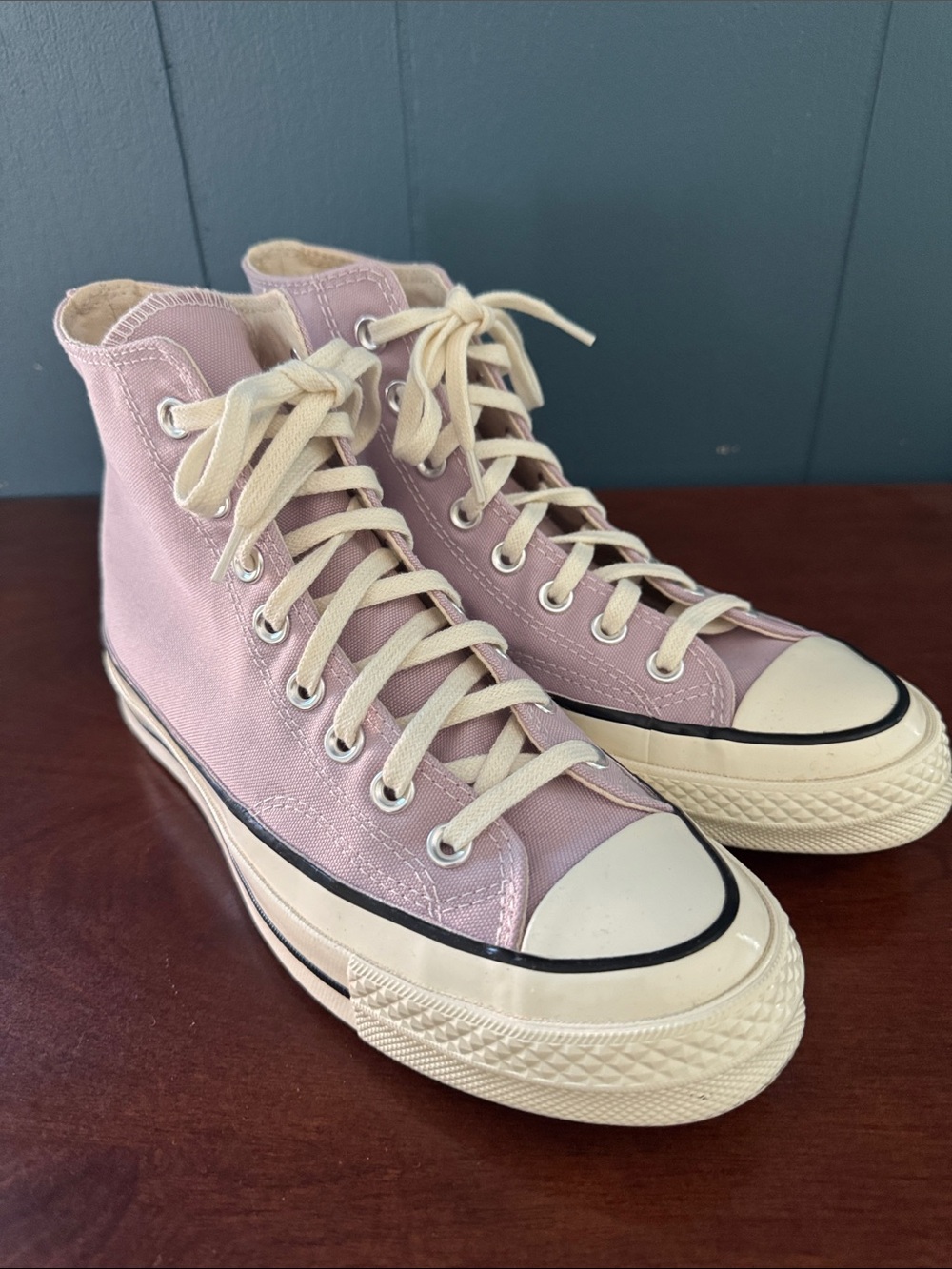 Converse CHUCK 70 High Top Canvas Sneakers Himalayan Salt ~ M6.5 W8.5